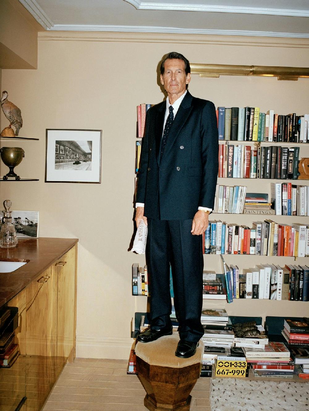 Frame Sotheby's Mens Blazer In Navy