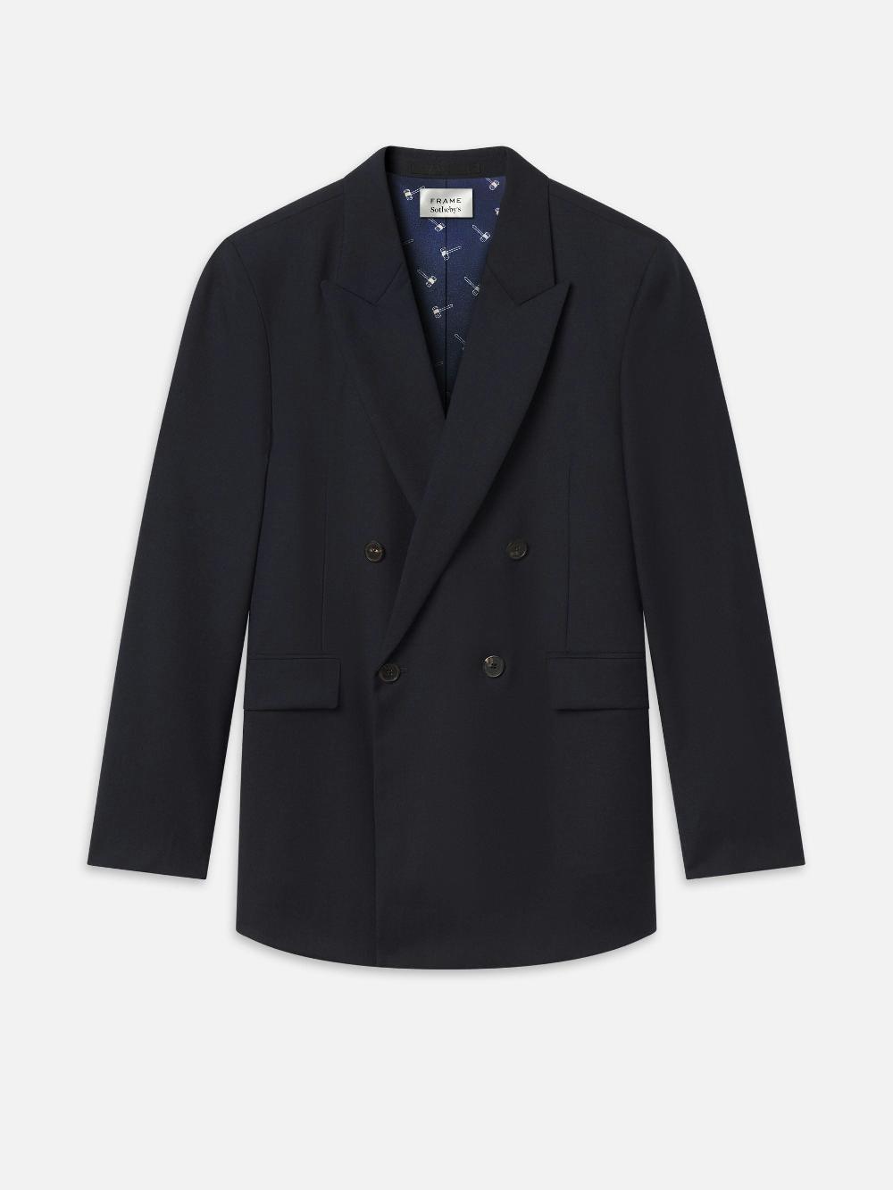 frame Sotheby's Mens Blazer in Navy