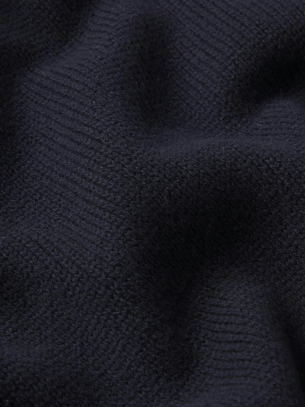 Frame Sotheby's Unisex Cashmere Sweater In Navy