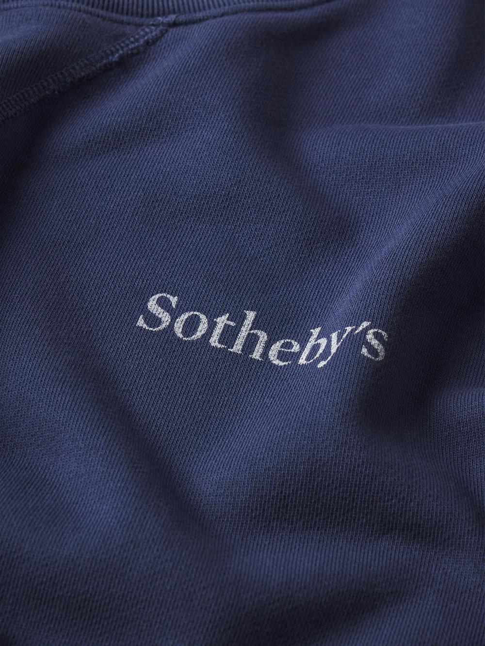 Frame Sotheby's Unisex Crewneck Sweatshirt In Navy