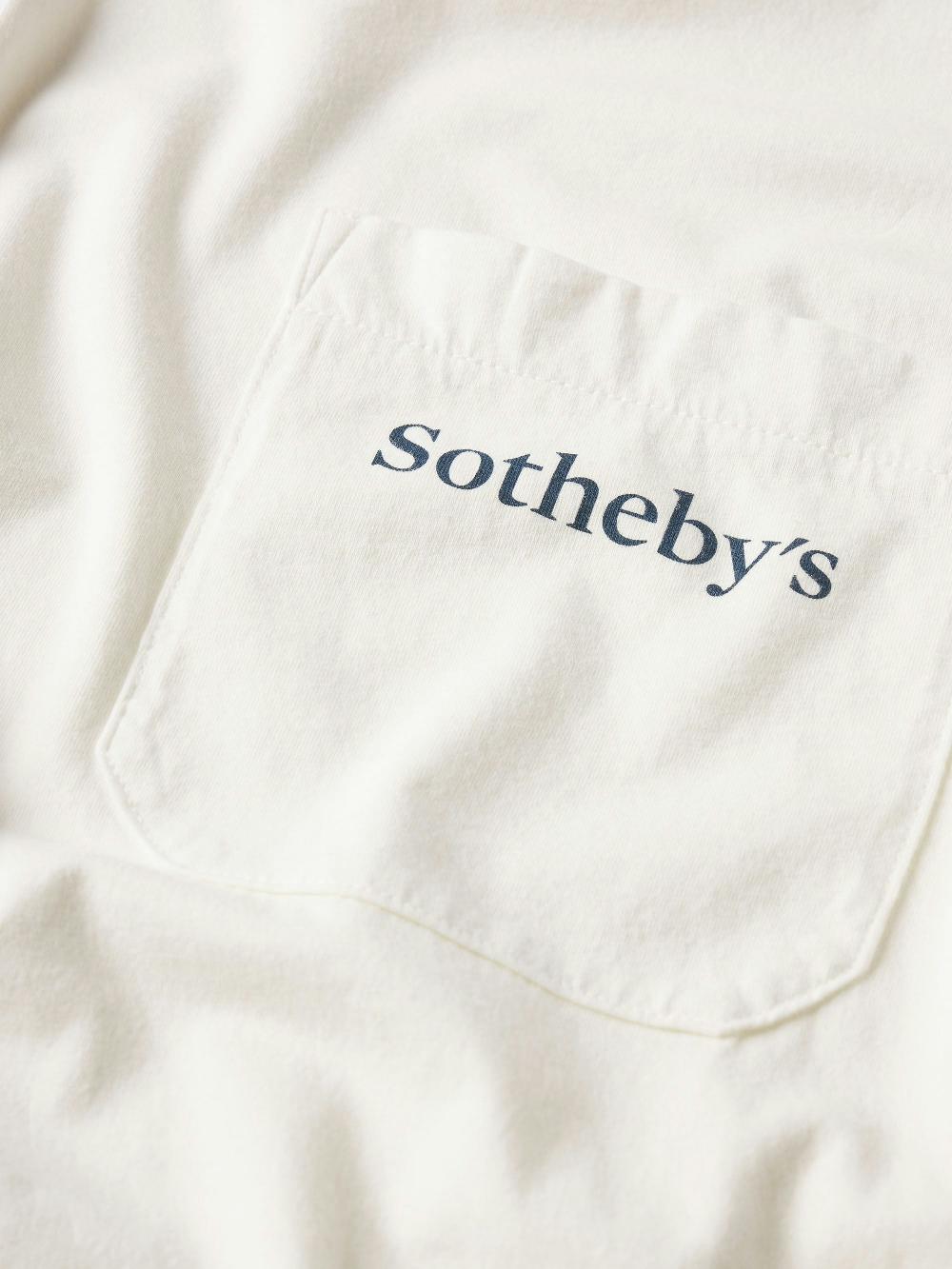 Frame Sotheby's Unisex Long Sleeve Tee In White