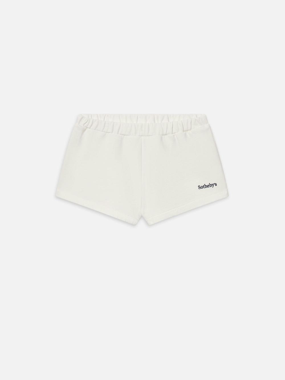 frame Sotheby’s Women's Sweat Short in Cream