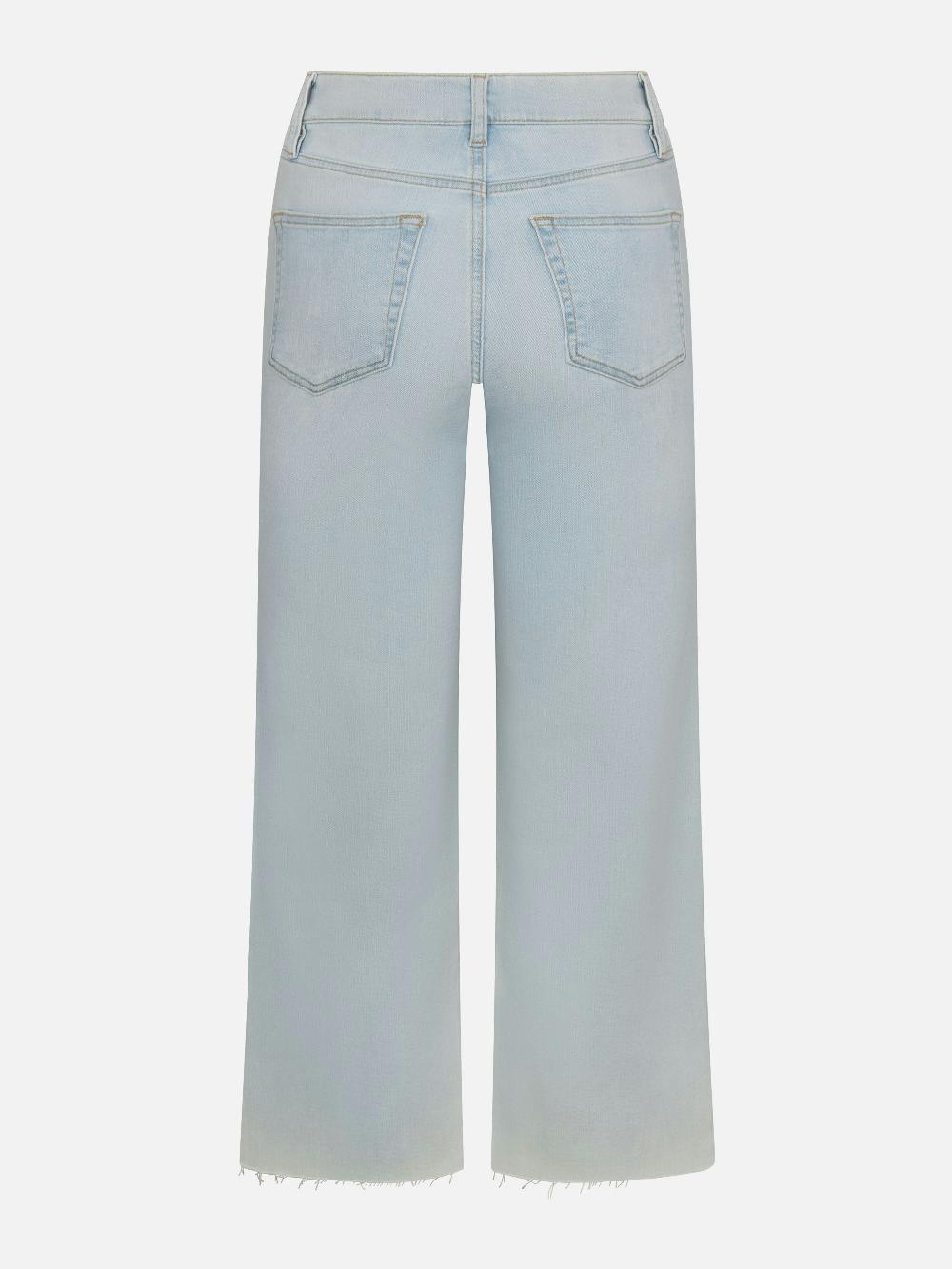 Frame The Anchor Pant In Float Raw Fray