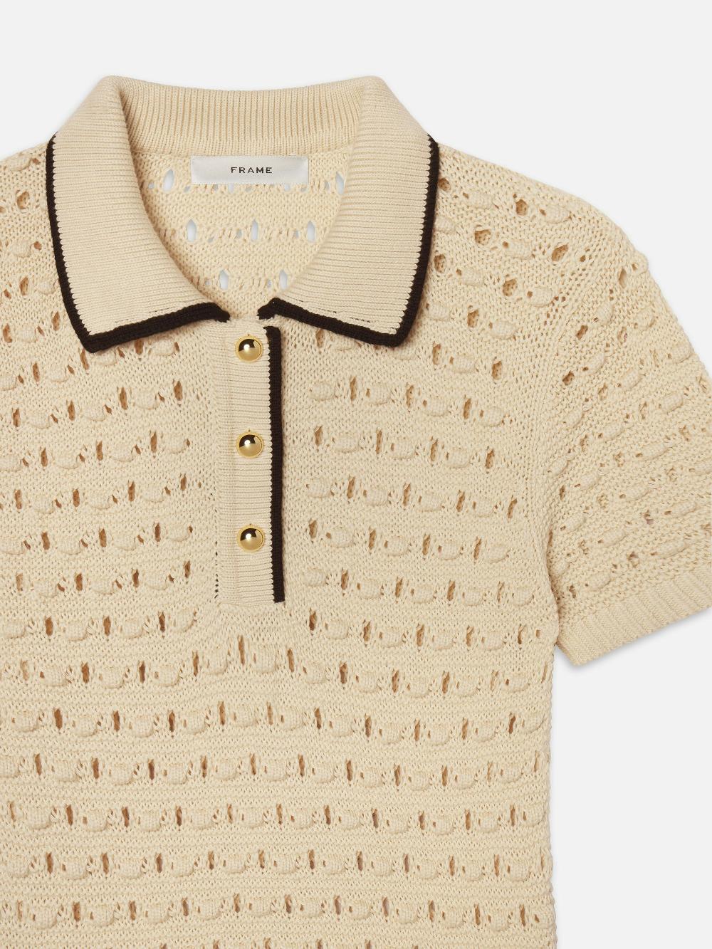 Frame The Bauble Dress In Cream