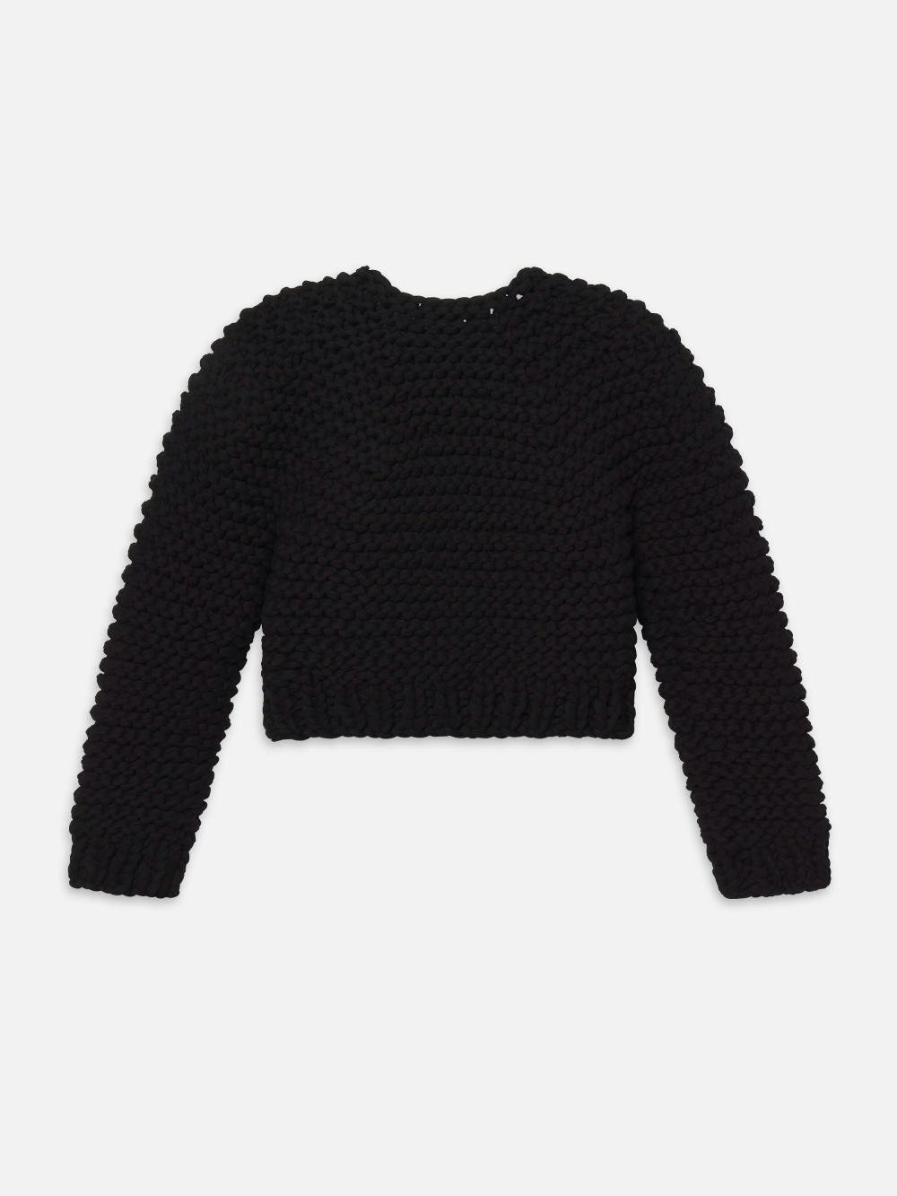 Frame The Bubble Cardi In Black