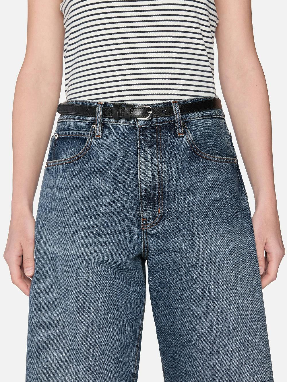 Frame The Bubble Crop In Knock Out Raw Fray