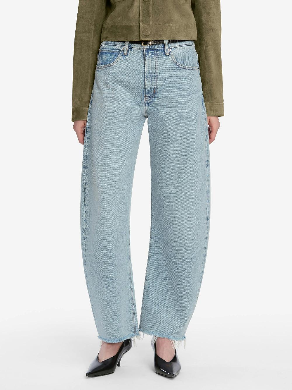 Frame The Bubble Crop In Outlaw Raw Fray