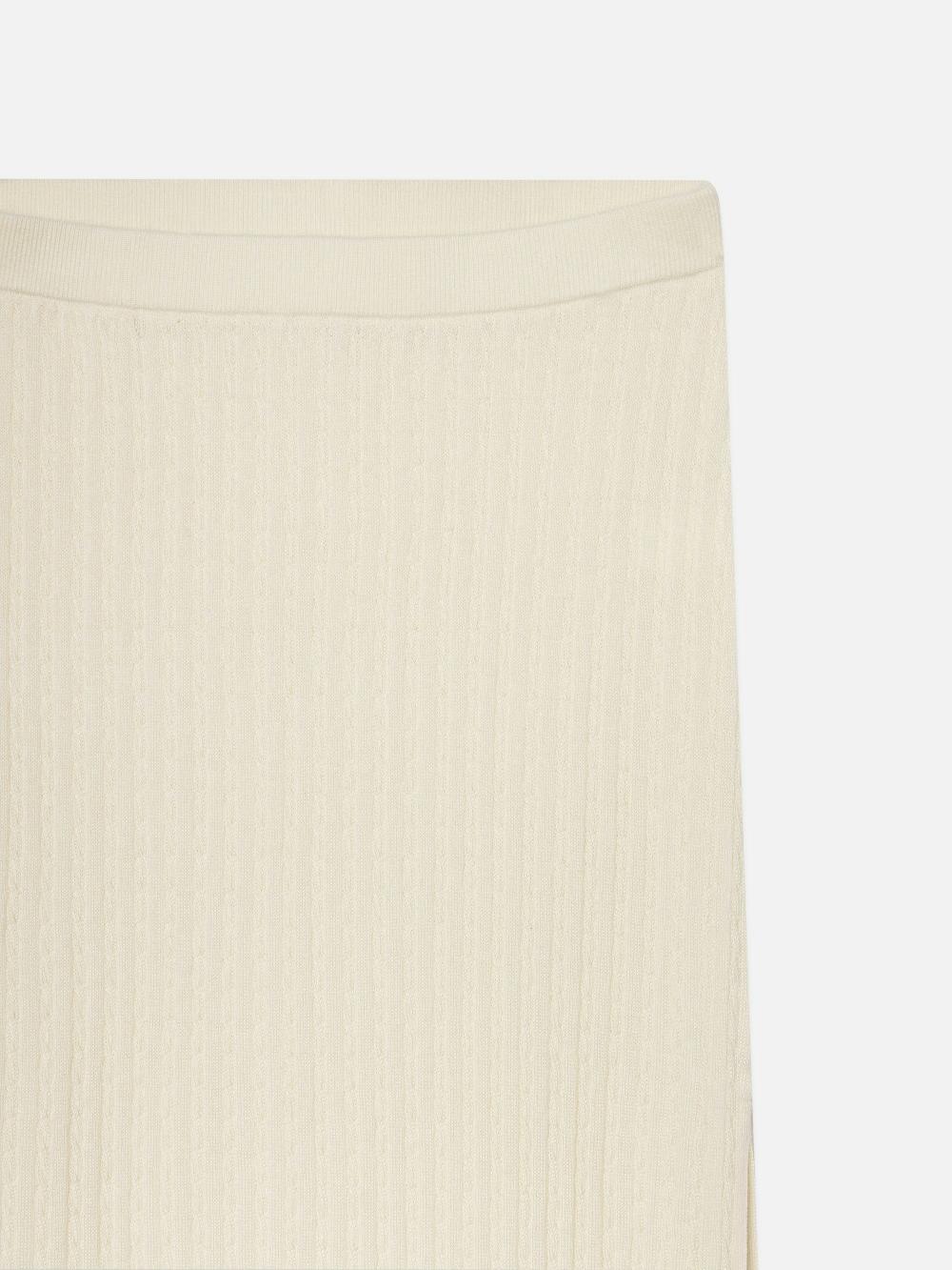 Frame The Cable Skirt In Navy Multi