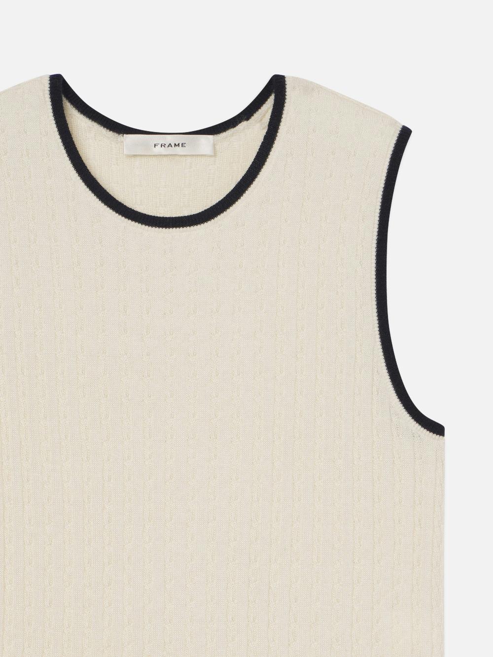 Frame The Cable Tank In Navy Multi