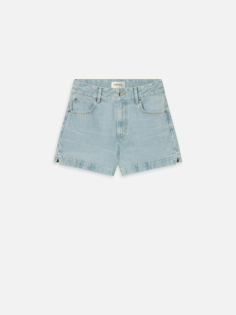 frame The Charm Short in Never