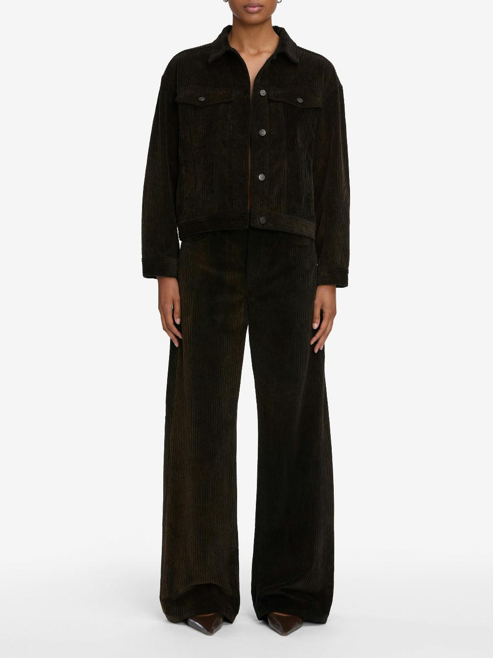 Frame The Corduroy Jacket In Umber