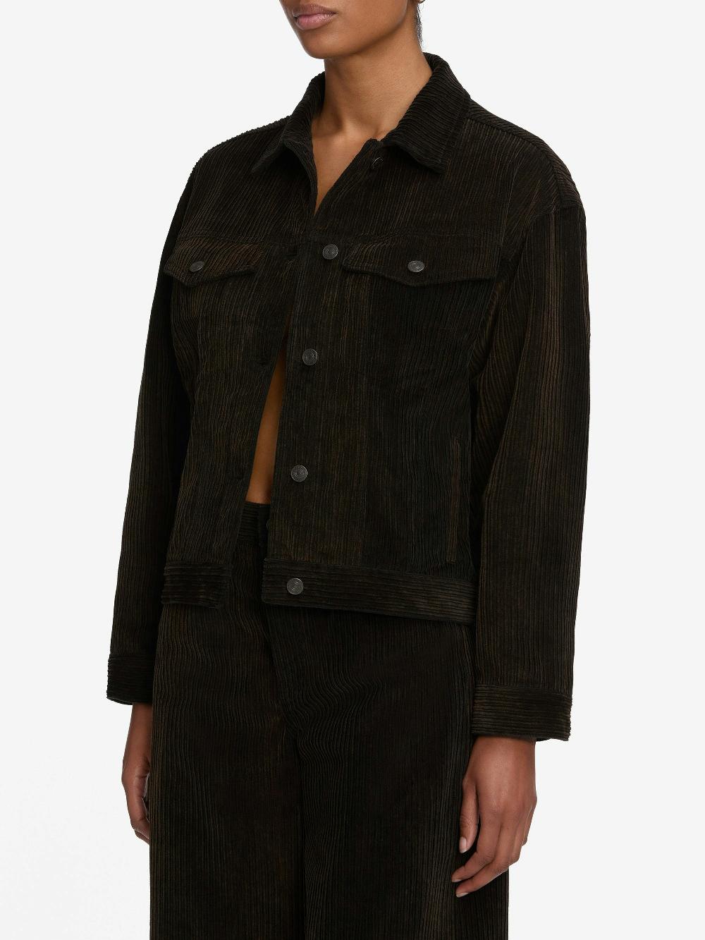 Frame The Corduroy Jacket In Umber