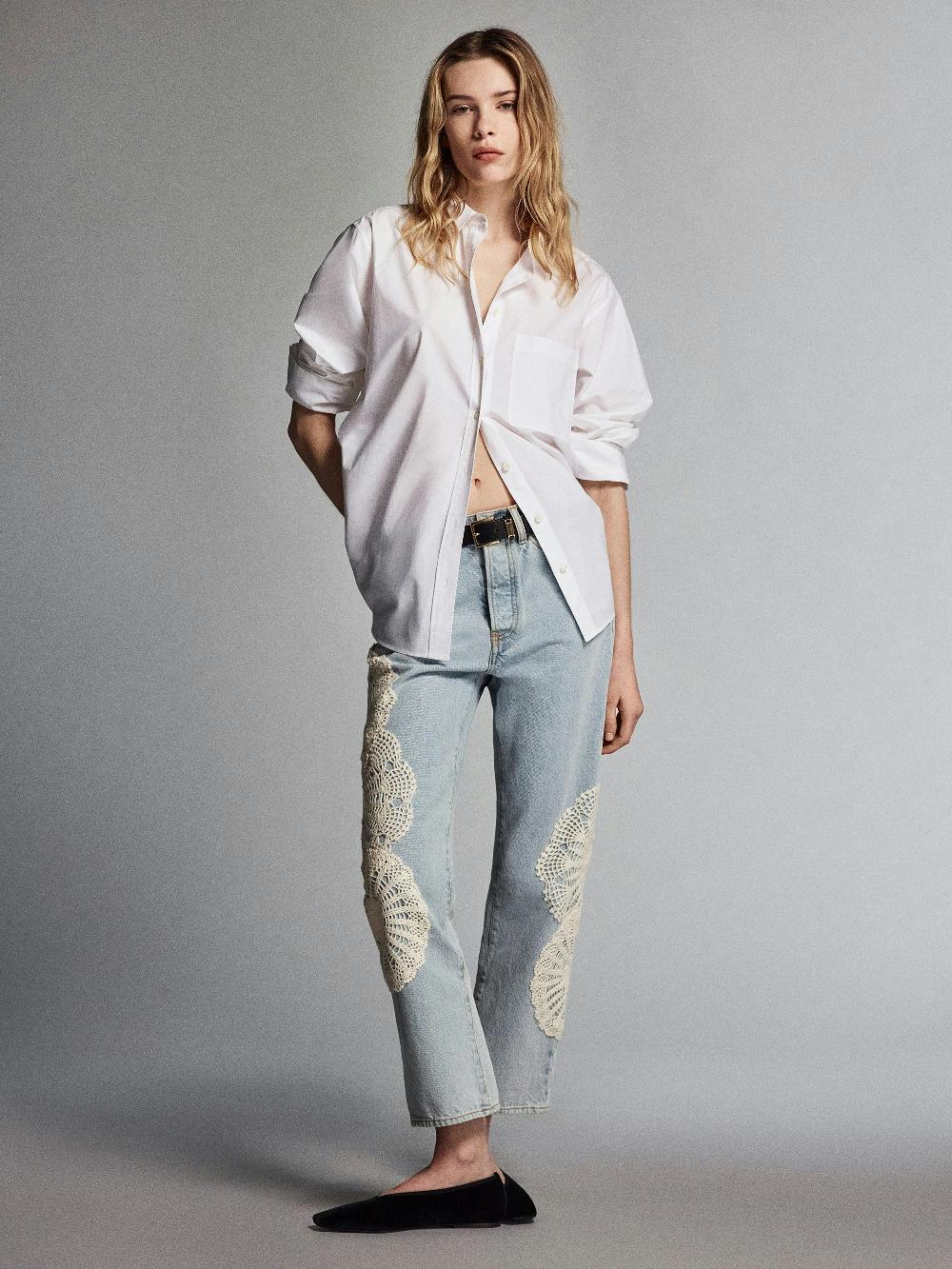 Frame The Crochet Vertical Crop In Wisp