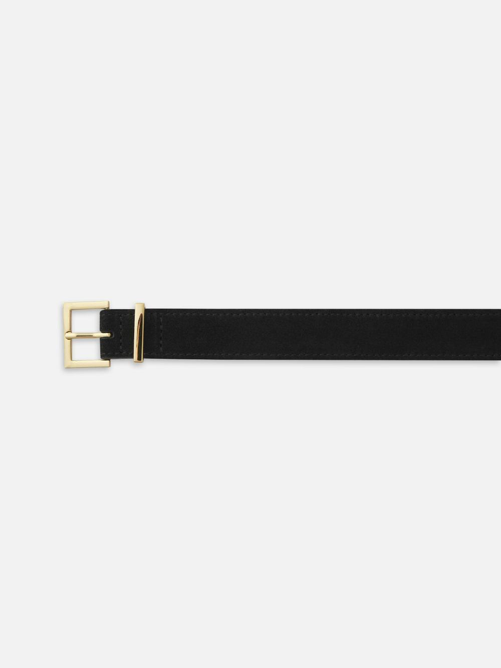 Frame The Double Wrap Belt In Black