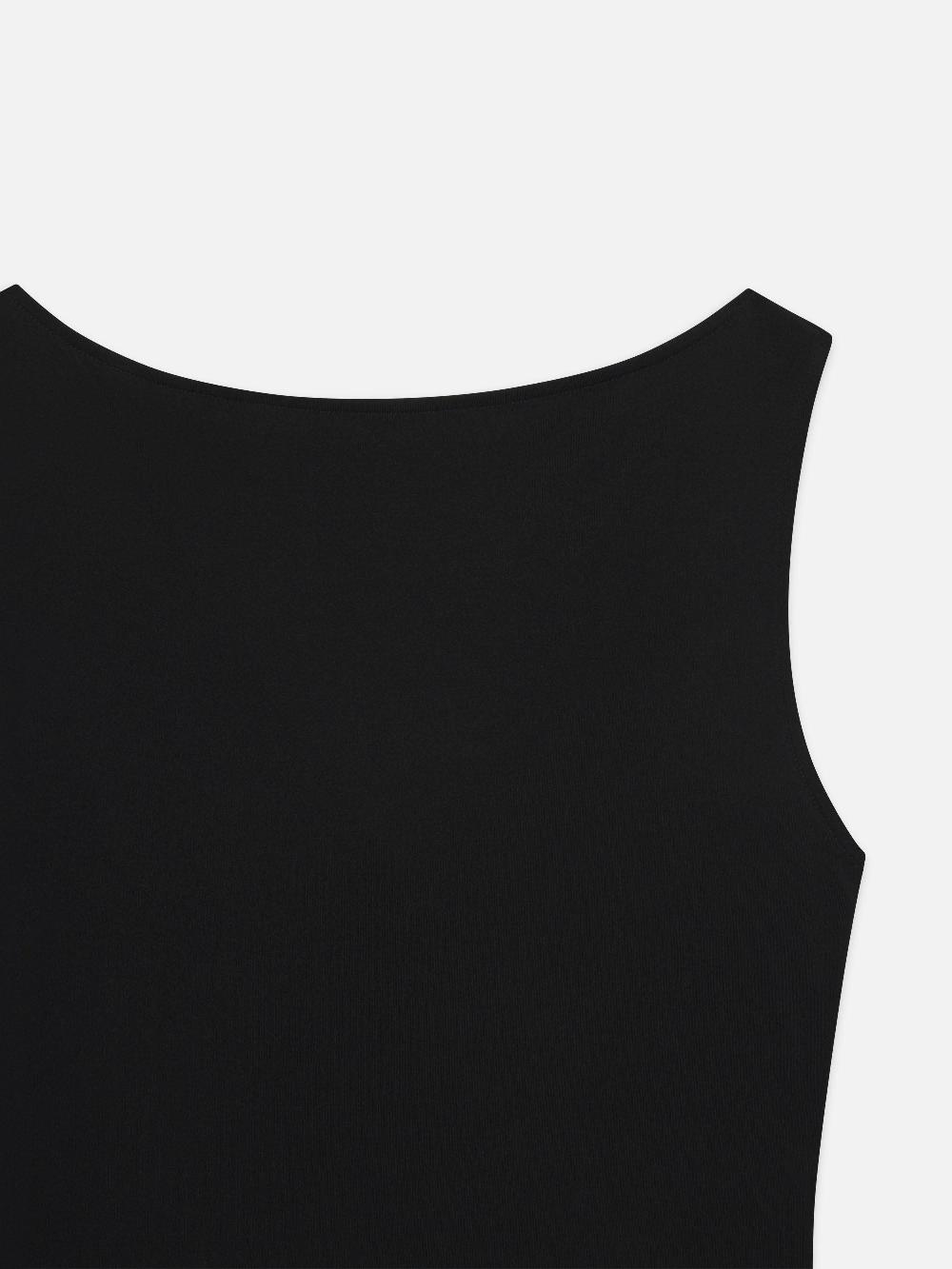 Frame The Drape Tank In Black