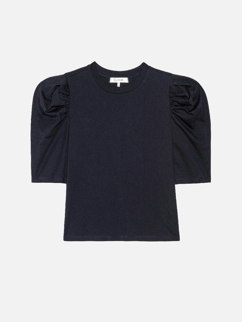 frame The Drape Tee in Navy