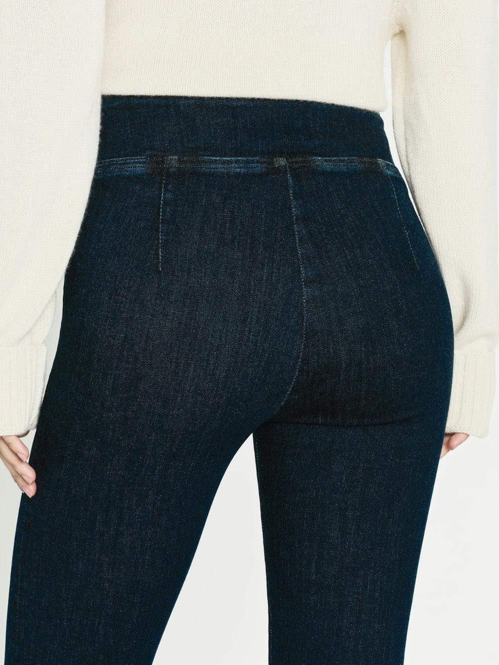 Frame The Jetset Crop Mini Boot In Keller