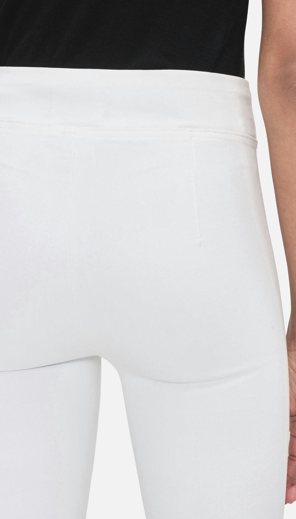 Frame The Jetset Crop Mini Boot In White