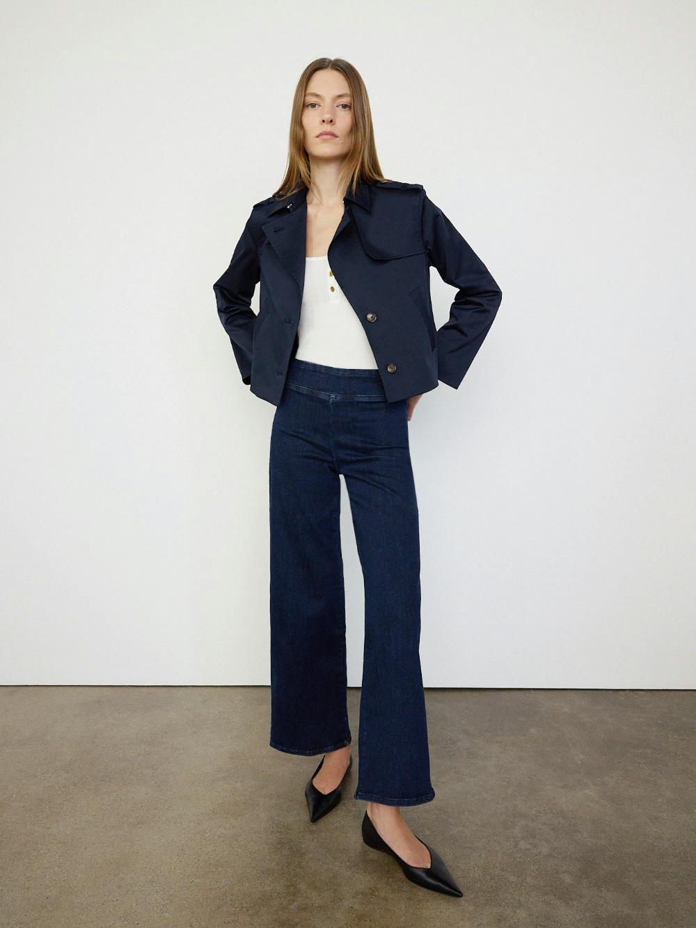 Frame The Jetset Slim Palazzo In Keller