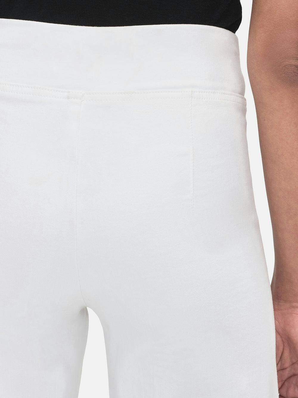 Frame The Jetset Wide Leg In White