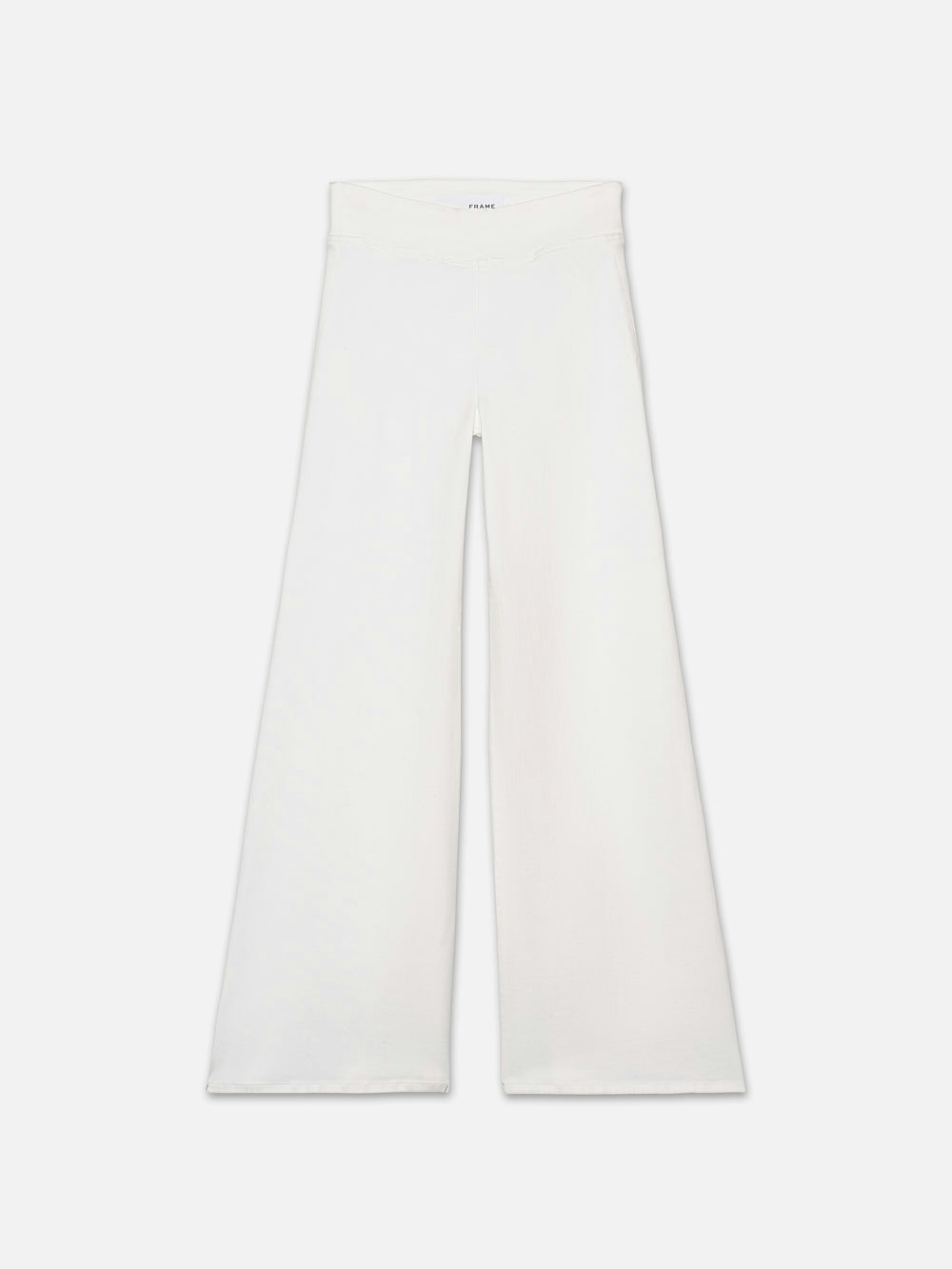 frame The Jetset Wide Leg in White