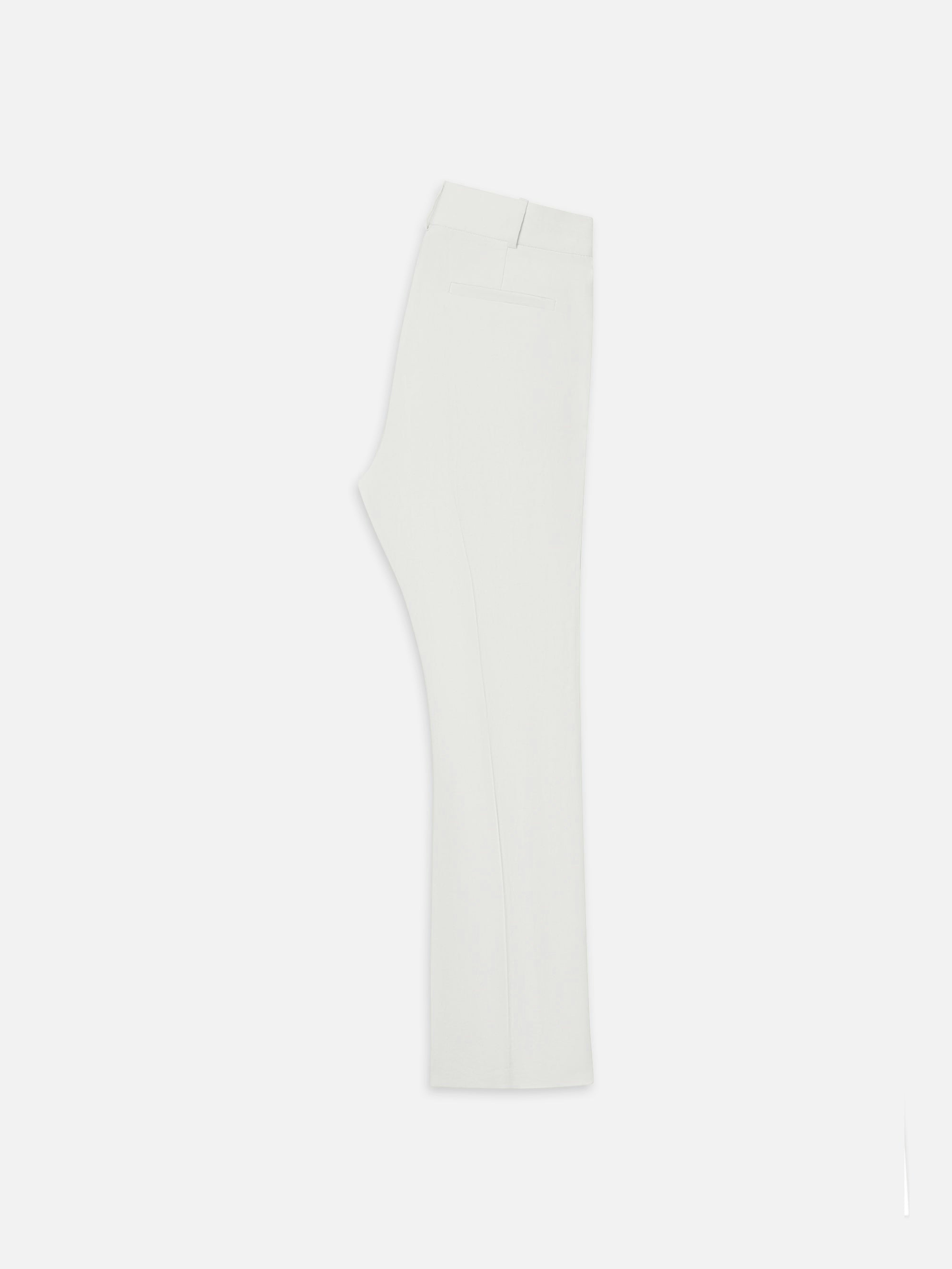 Frame The Linen Trouser In White