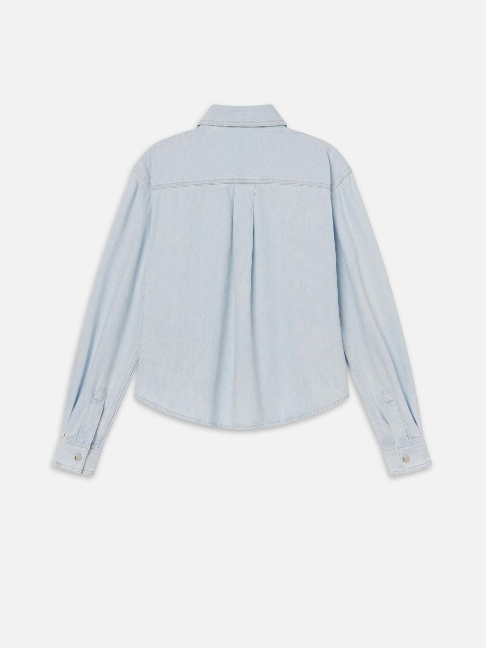 Frame The Mainstay Shirt In Misty