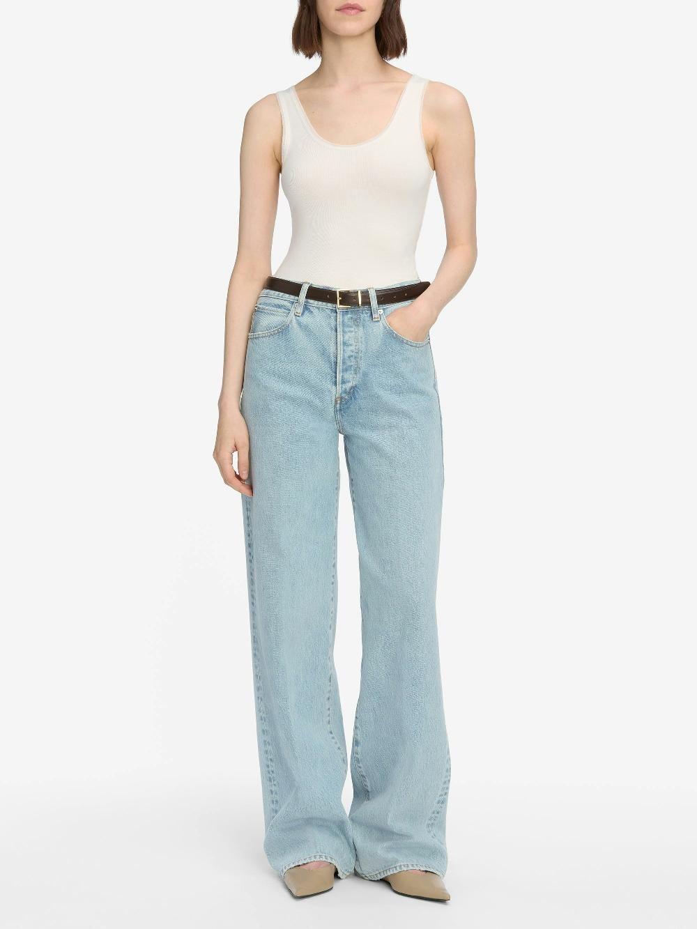 Frame The Mesh Trim Tank In White