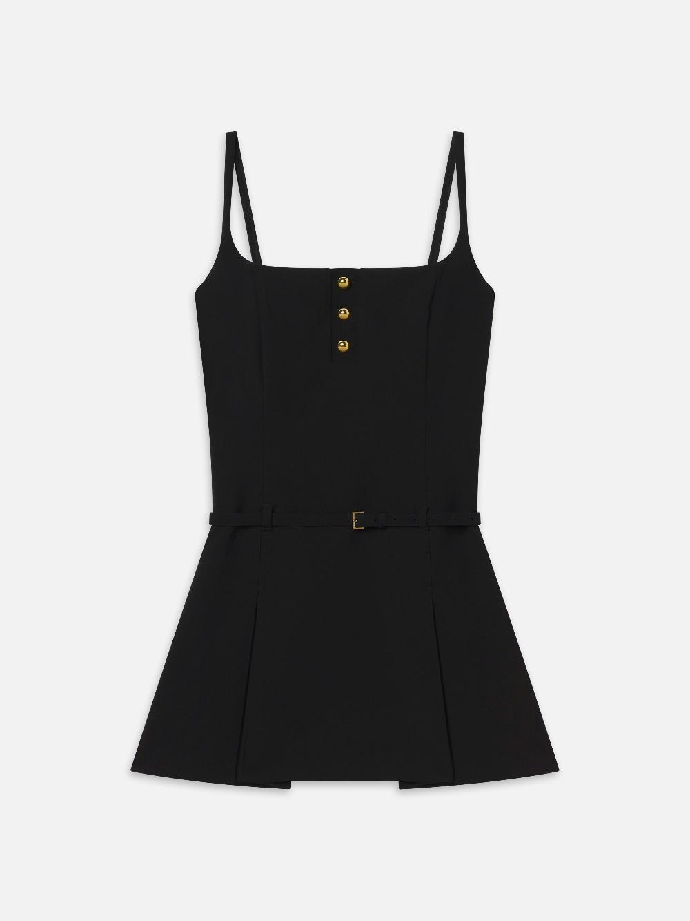 frame The Mod Dress in Black