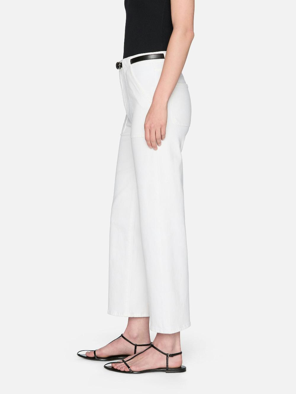 Frame The Modern Pocket Wide In White