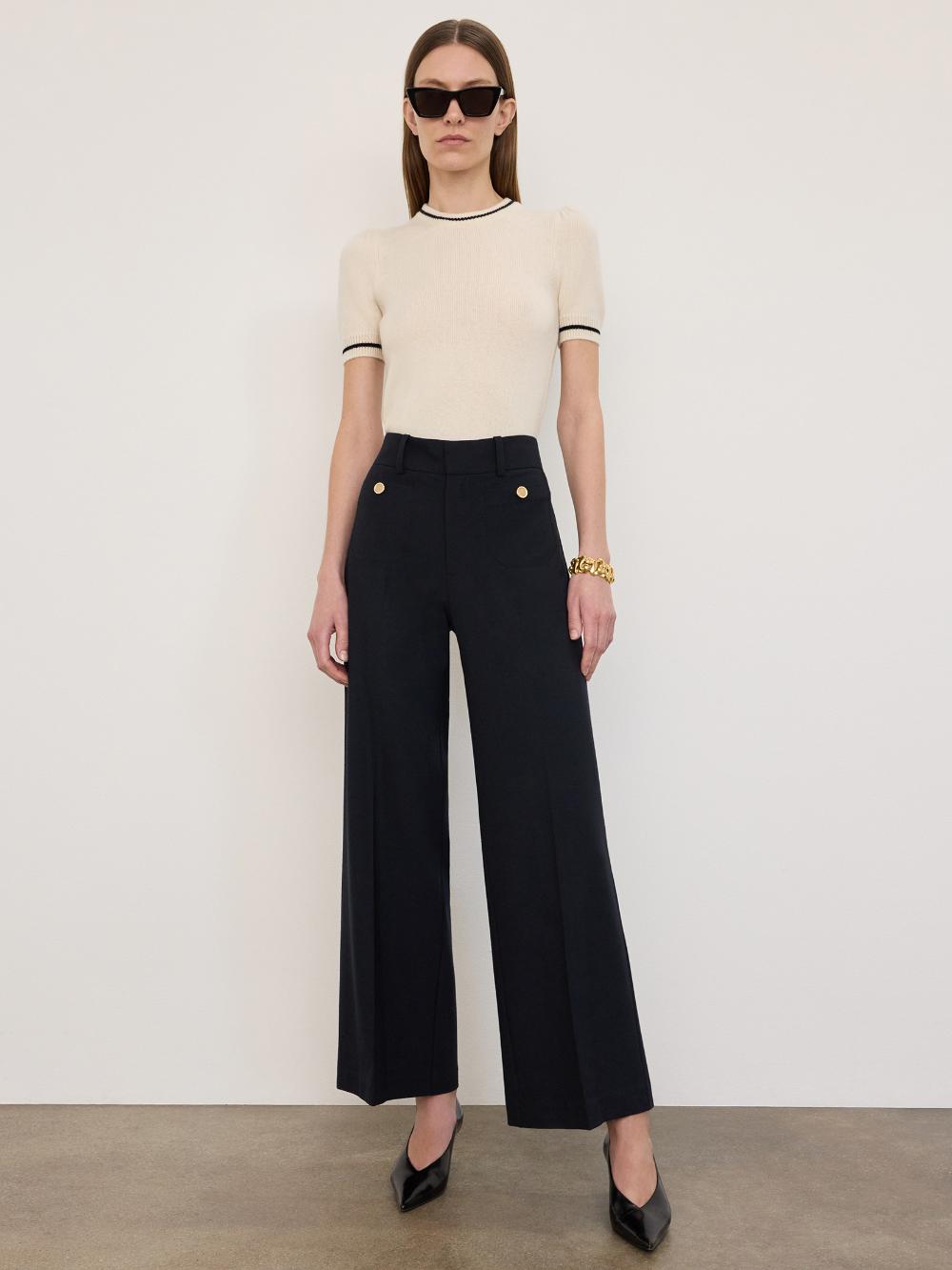 Frame The Modernist Pocket Trouser In Dark Navy