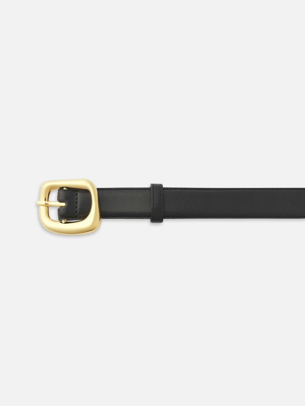 Frame The Organic Buckle Belt In Black