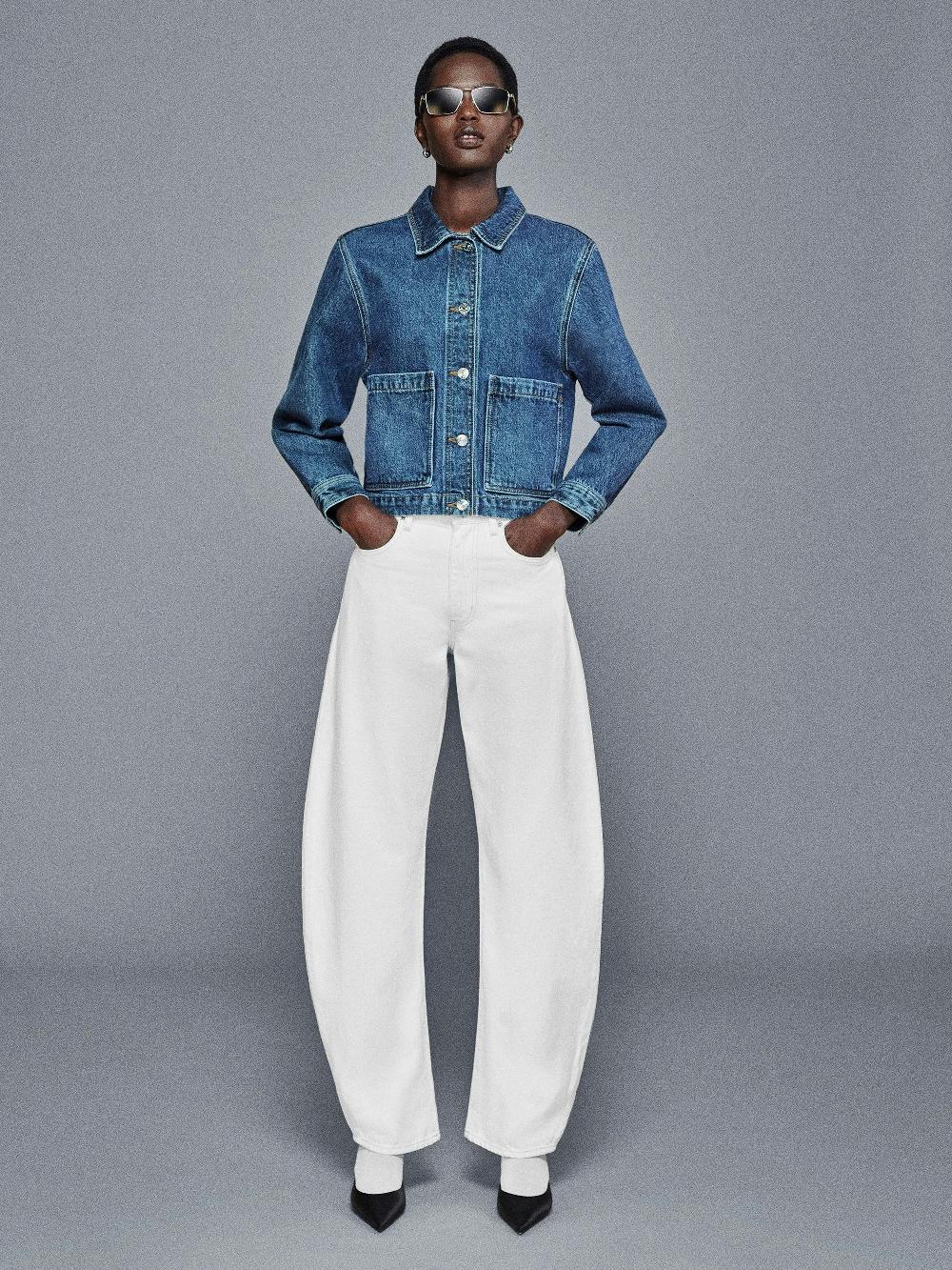 Frame The Patch Pocket Jacket In Noble