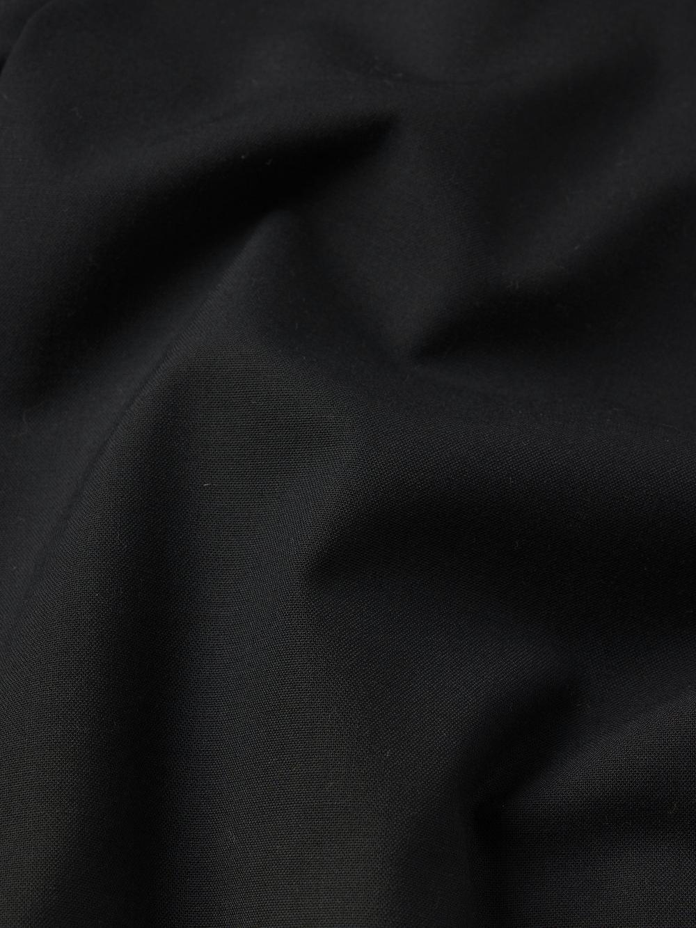 Frame The Pleated Mini Skirt In Black