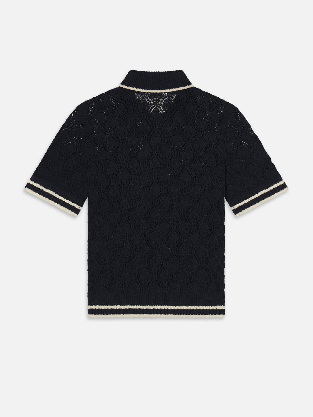 Frame The Rookie Polo In Navy Multi