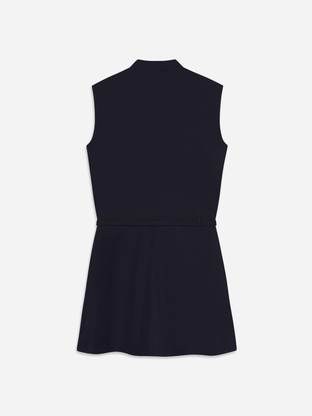 Frame The Safari Dress In Navy