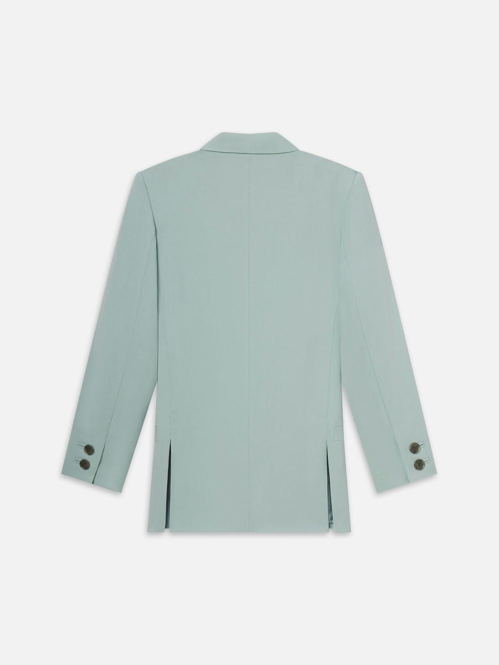 Frame The Slim Blazer In Robin's Egg Blue