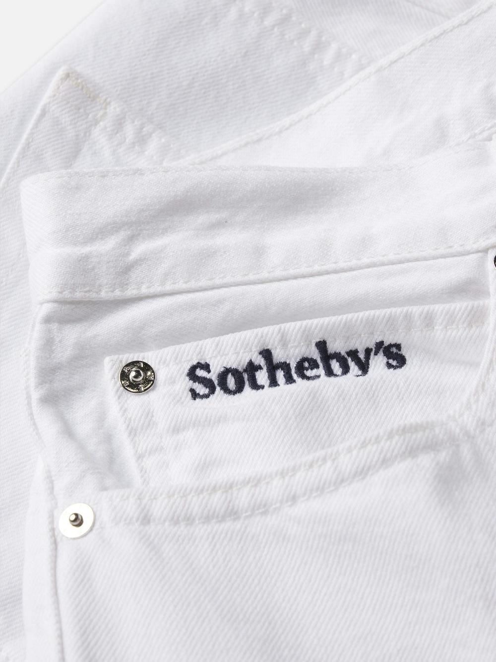 Frame The Sotheby's Vertical Jean In White