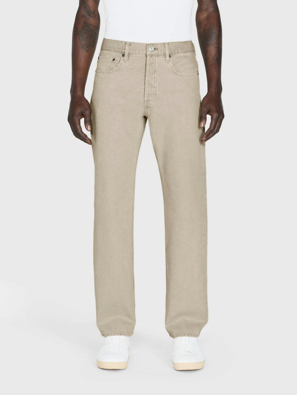 Frame The Straight Jean In Beach Sand