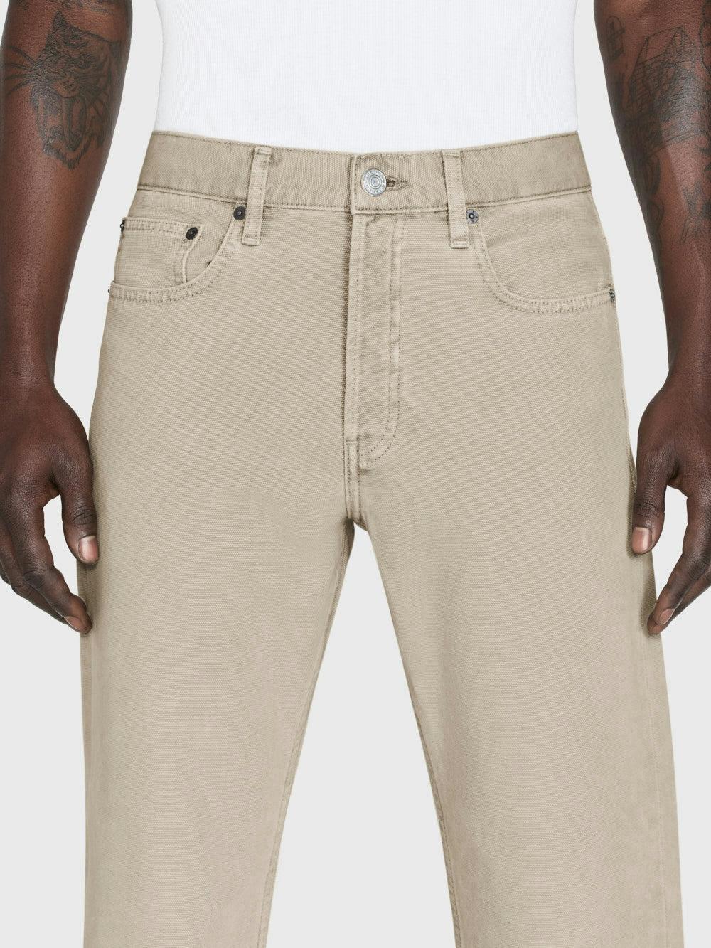 Frame The Straight Jean In Beach Sand