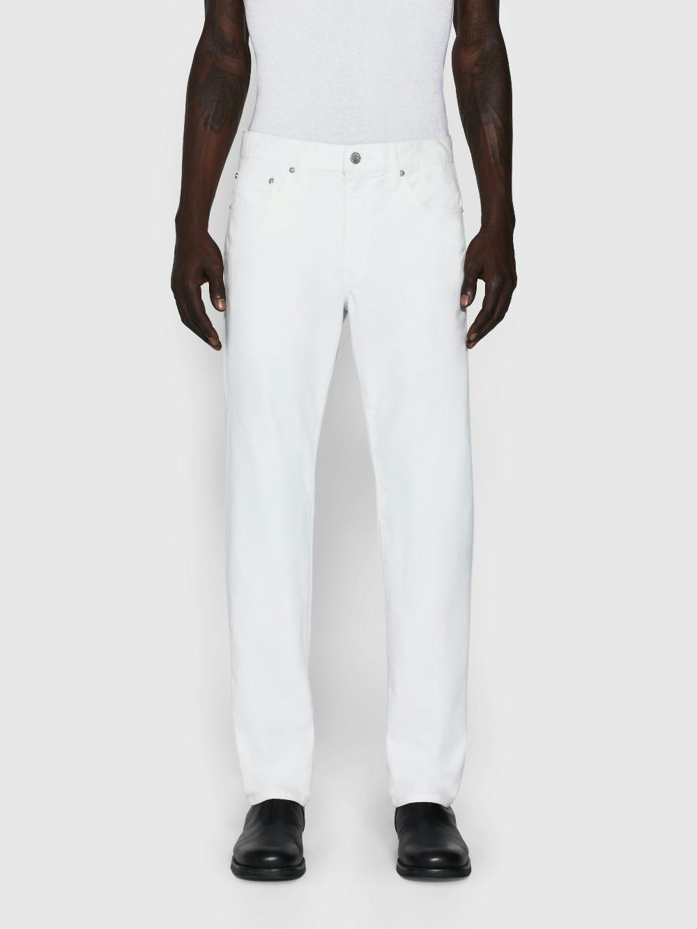 Frame The Straight Jean In Off White