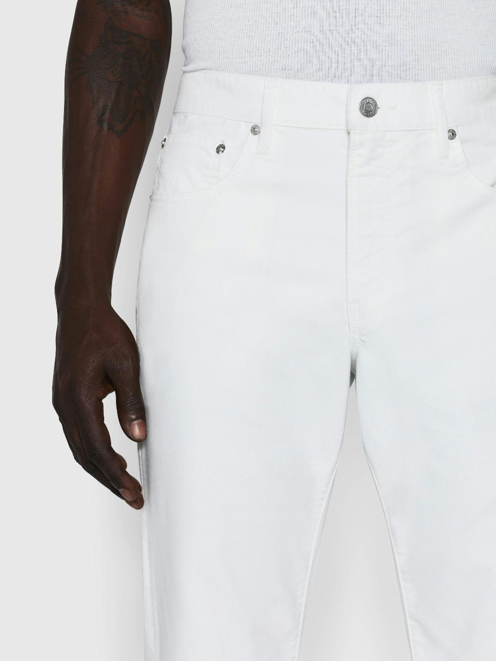 Frame The Straight Jean In Off White