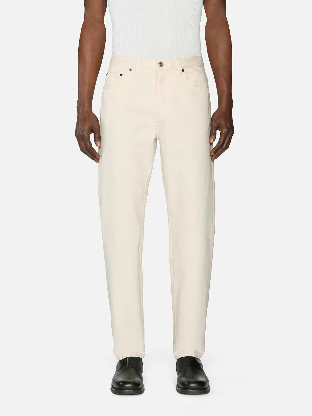 Frame The Straight Jean In Off White