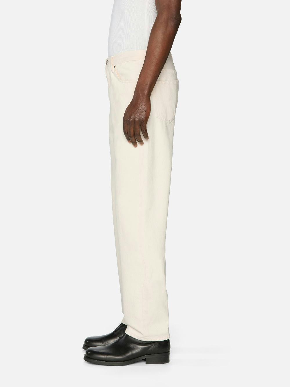 Frame The Straight Jean In Off White