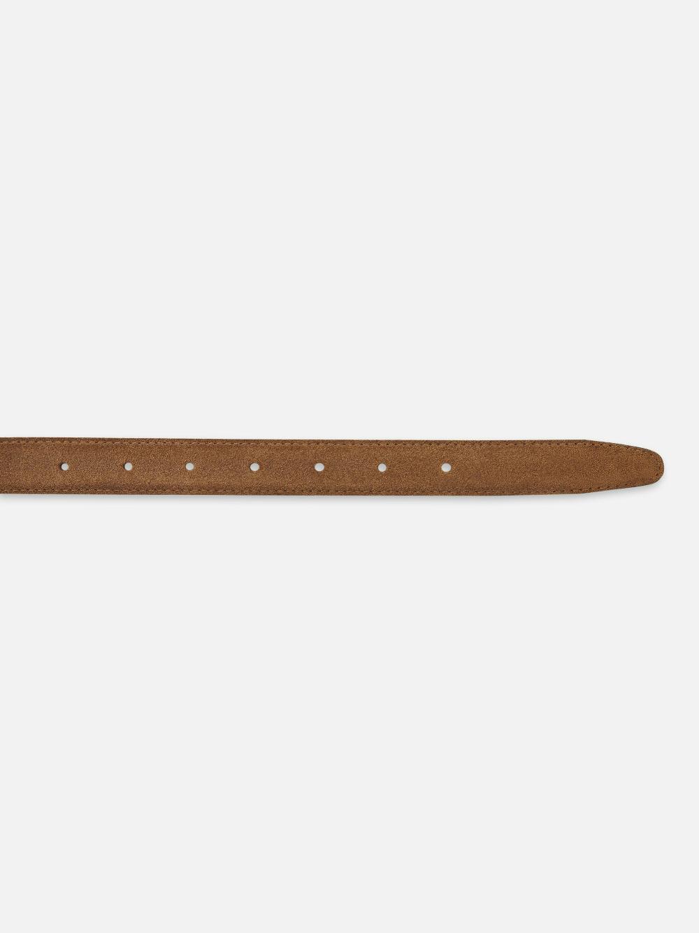 Frame The Suede Square Buckle Belt In Date