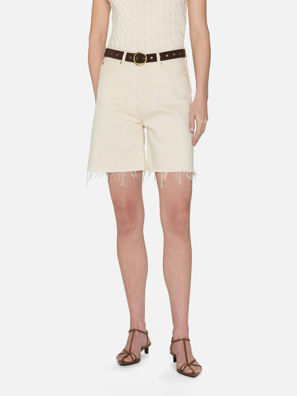 Frame The Timeless Short In Milkshake