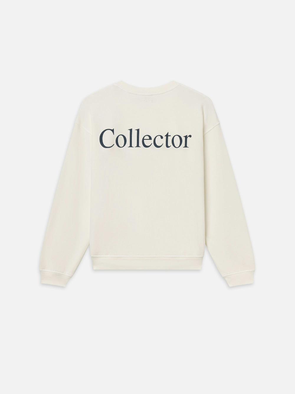 Frame Sotheby's Unisex Crewneck Sweatshirt In Cream