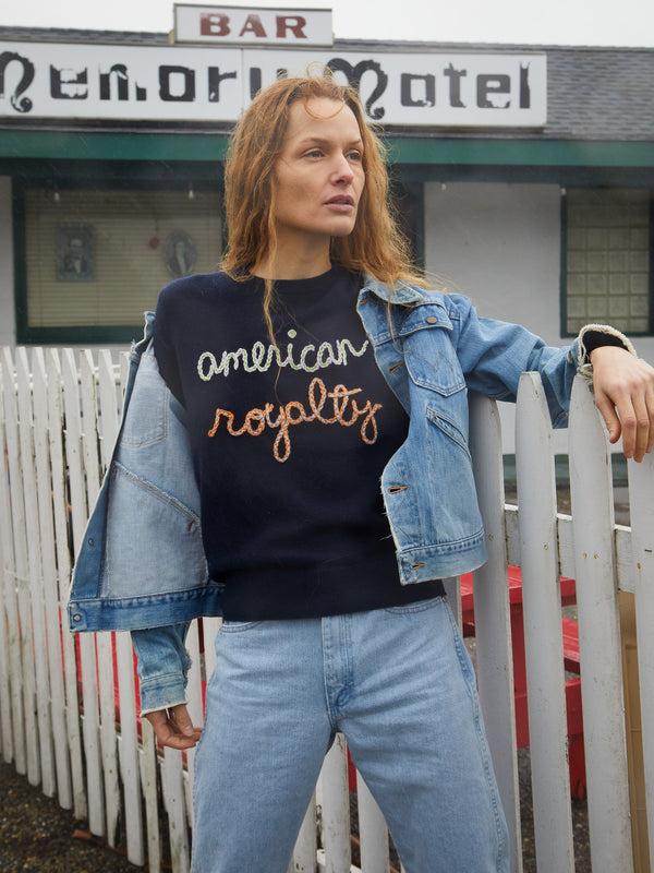 Franca American Royalty Crewneck