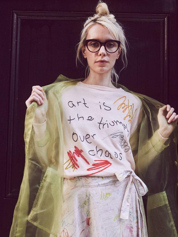 franca Art Over Chaos Crewneck