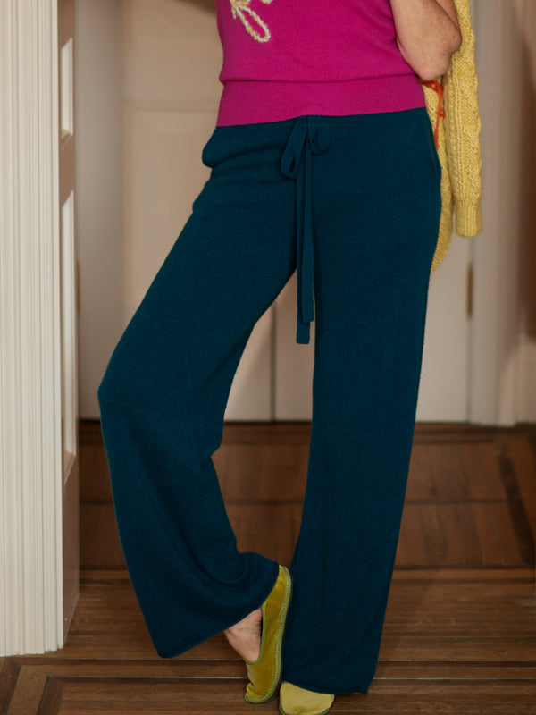 franca Cashmere Wide Leg Pant